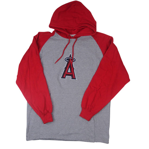 Vintage Lee Sports Los Angeles Angels Patch Logo Hoodie - M