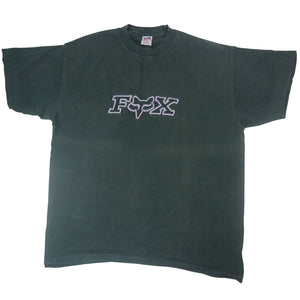 Vintage Fox Racing Embroidered Spellout T Shirt - XL
