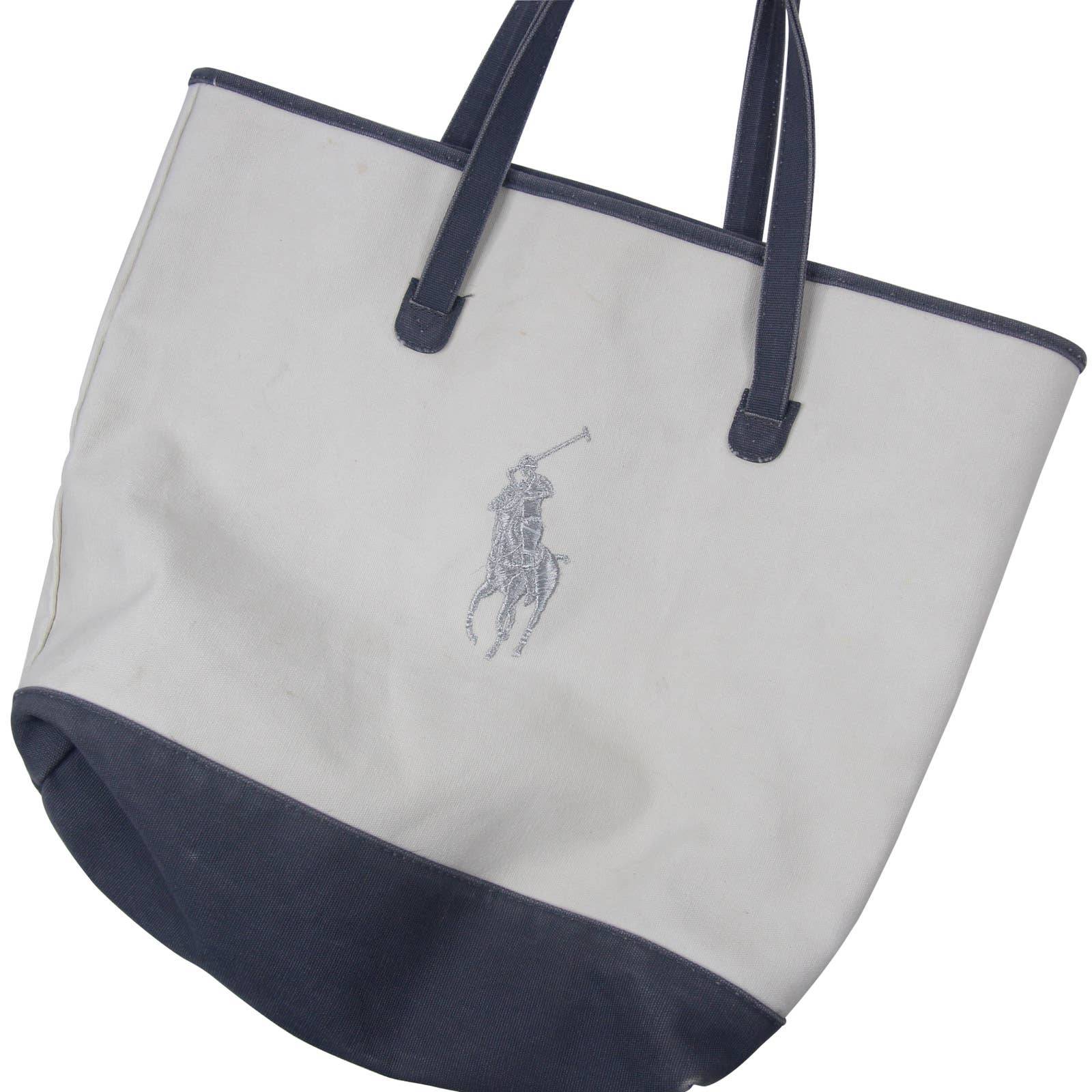 Polo by Ralph Lauren, Bags, Polo Ralph Lauren Beach Polo Bear White Tote