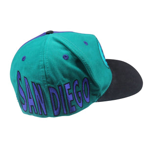 Vintage Sea World San Diego Split Snapback Cap - OS