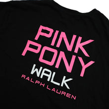 Load image into Gallery viewer, Polo Ralph Lauren Pink Pony Walk Graphic T Shirt - M