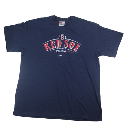 Vintage Nike Boston Red Sox Graphic T Shirt - XL