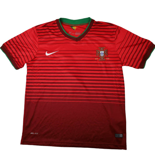 2014 Nike FPF Portugal Home Soccer Jersey - M