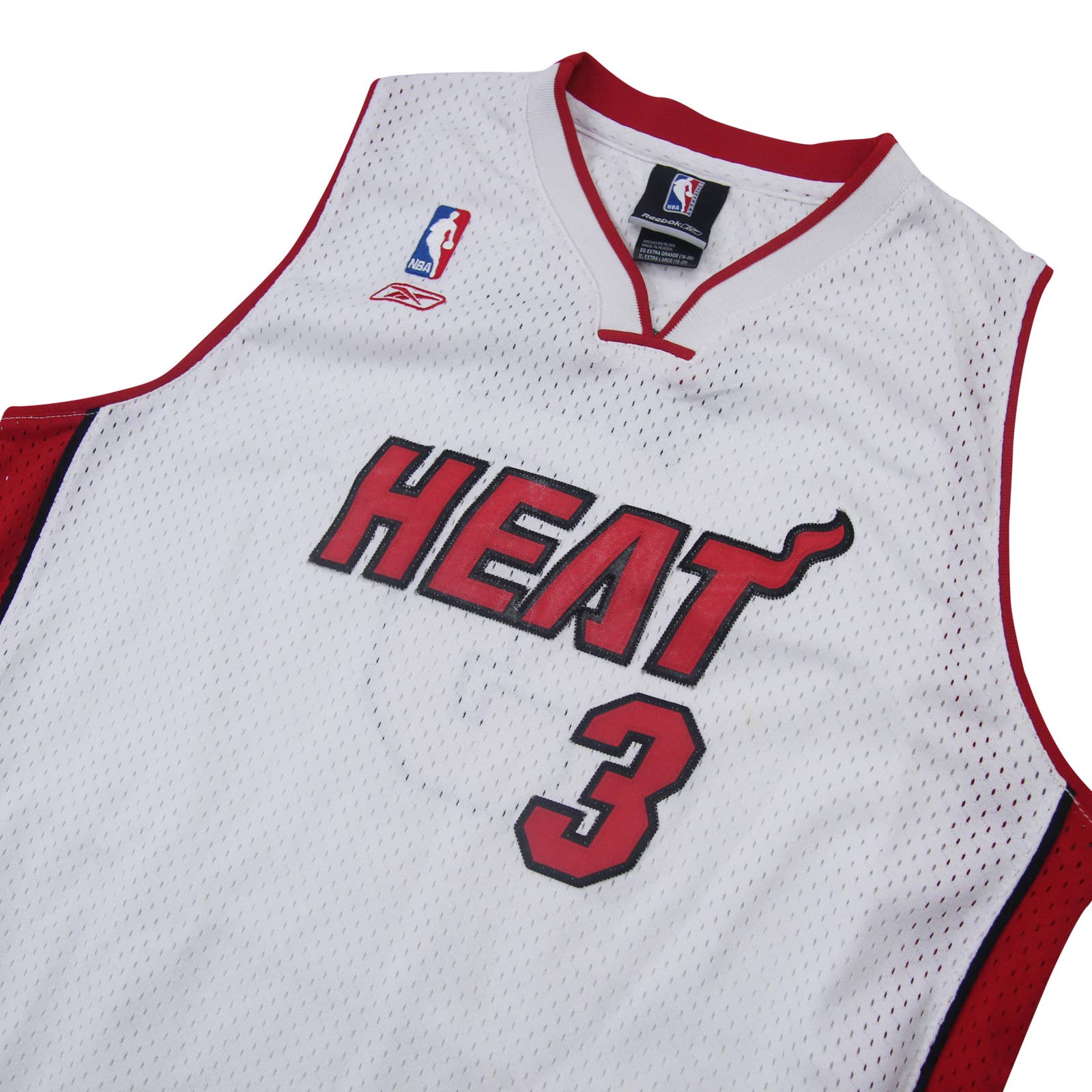 Vintage Reebok Miami Heat #3 Dwayne Wade Swingman Jersey – Jak of