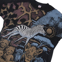 Load image into Gallery viewer, Vintage Safari Allover Print Graphic T Shirt