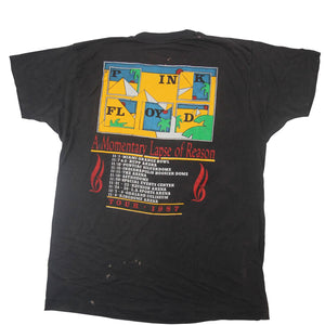 Vintage 1987 Pink Floyd A momentary Lapse of Reason Tour T Shirt - M