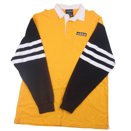 Vintage Adidas Heavy Rugby Shirt - L