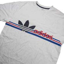 Load image into Gallery viewer, Vintage 90s Adidas Graphic Spellout T Shirt - XL