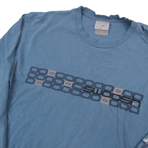Vintage Nike Swoosh Long Sleeve Graphic T Shirt - M