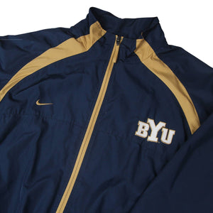 Vintage Nike Brigham Young University BYU Cougars Windbreaker Jacket