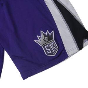 Adidas Authentic Sacramento Kings Pro Cut All Sewn Basketball Shorts - XL