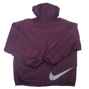 Vintage Nike Quilted Back Swoosh Jacket - L