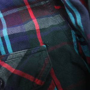 Vintage Woolrich Unique Plaid Flannel Shirt - M