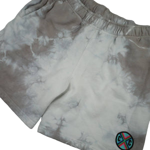 Cross Colours Tie Dye Cotton Shorts - L