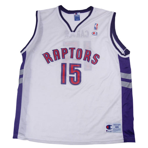 Vintage Champion Toronto Raptors Vince Carter Basketball Jersey - L
