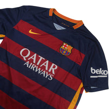 Load image into Gallery viewer, 2015 Nike F.C.Barcelona Striped Jersey - L