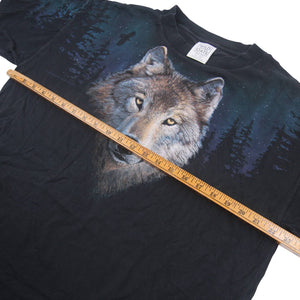 Vintage Wolf Graphic T Shirt - XL