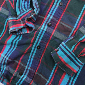 Vintage Woolrich Unique Plaid Flannel Shirt - M