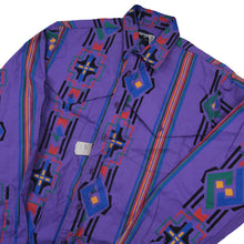 Load image into Gallery viewer, Vintage NWT Wrangler Allover Aztec Print Western Shirt - XXL