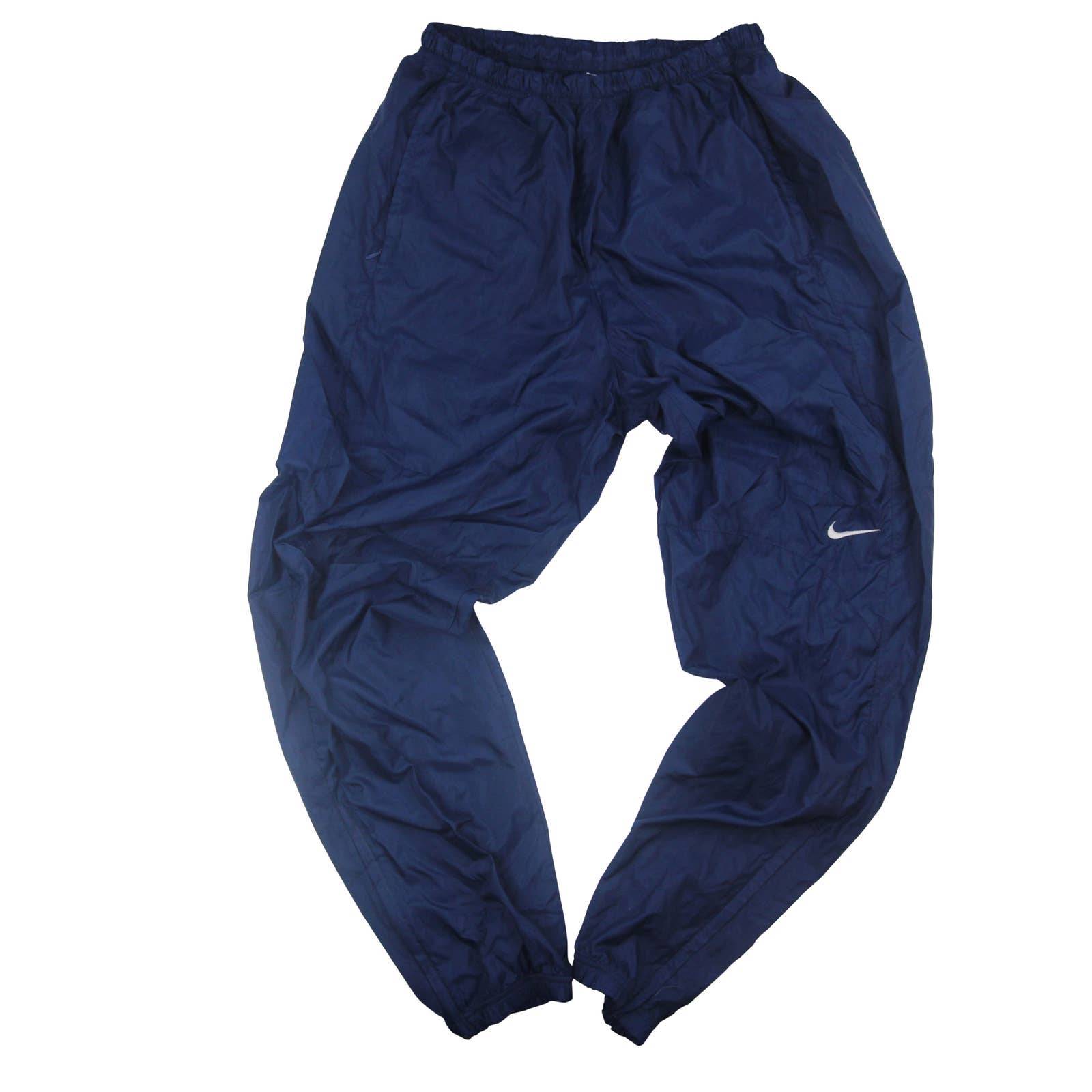 Vintage Nike Navy Blue Track Pants 