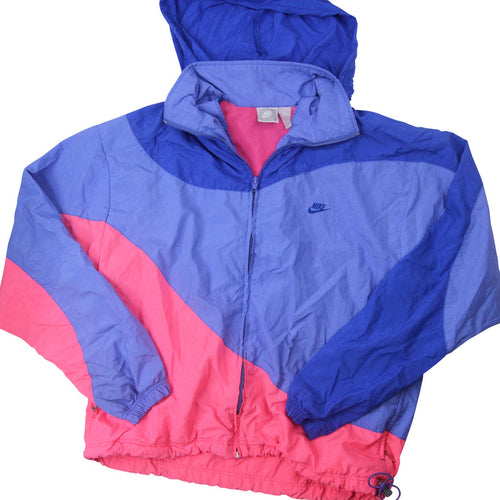 Vintage Nike Colorblock Windbreaker Jacket - WMNS L