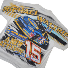 Load image into Gallery viewer, Vintage Chase Authentics Michael Waltrip Allover Print Nascar Graphic T Shirt - L