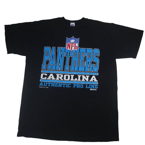 Vintage Russell Athletics Carolina Panthers Graphic T Shirt - L