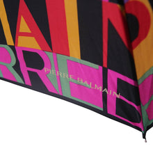 Load image into Gallery viewer, Vintage Pierre Balmain Allover Spellout Colorful Umbrella