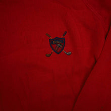 Load image into Gallery viewer, Vintage Polo Ralph Lauren Golf Crest Knit Sweater - L
