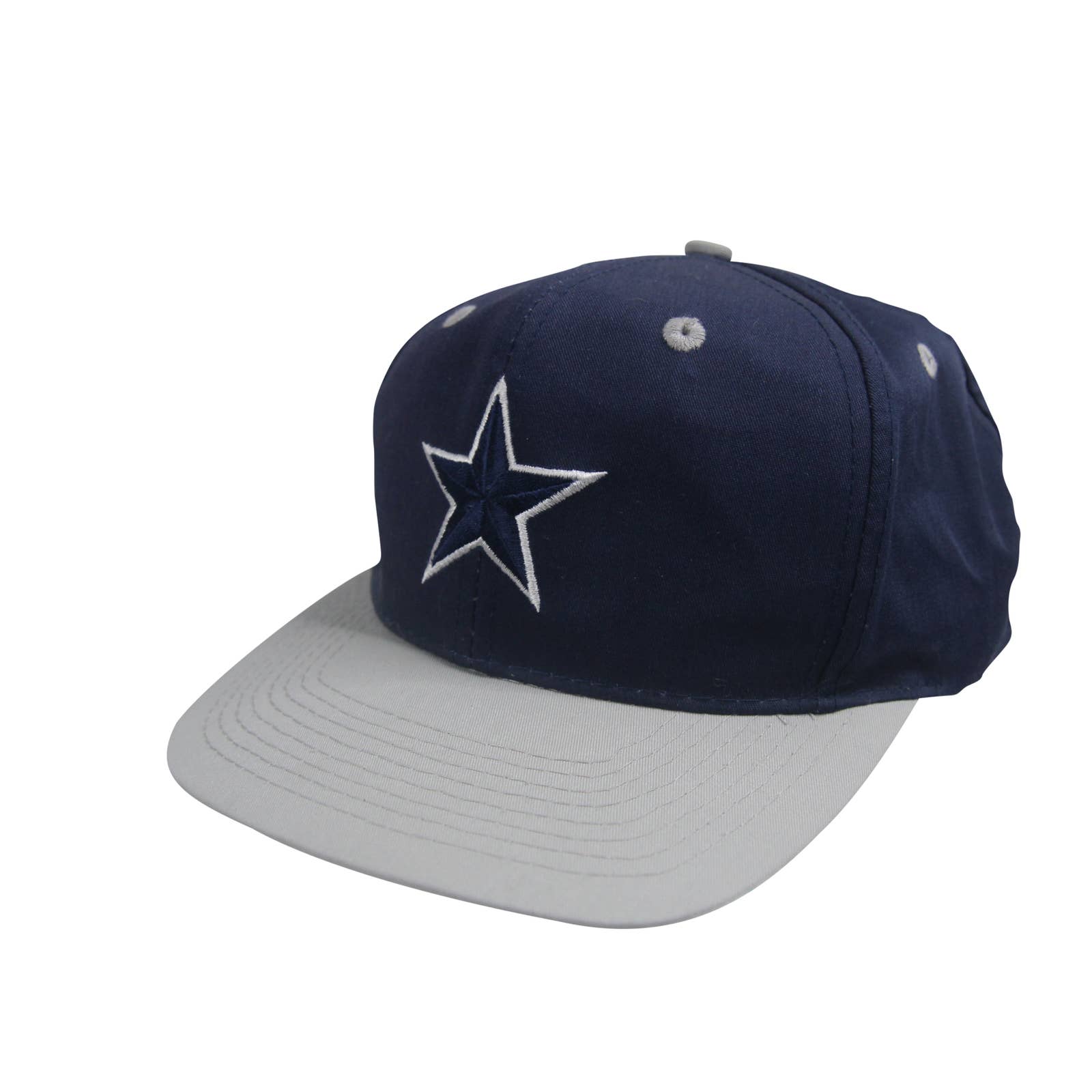 Vintage Logo 7 Dallas Cowboys Spellout Snapback Hat - OS – Jak of all  Vintage