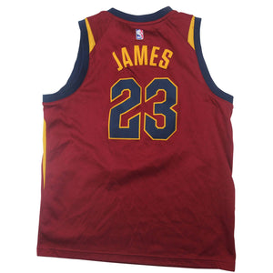 Nike Cleveland Cavalries #23 LeBron James Youth Jersey - YL