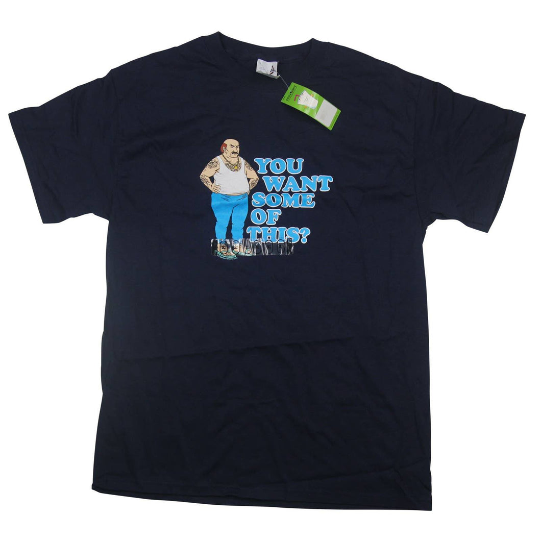 Vintage NWT Adult Swim Aqua Teen Hunger Force Carl Graphic T Shirt - M