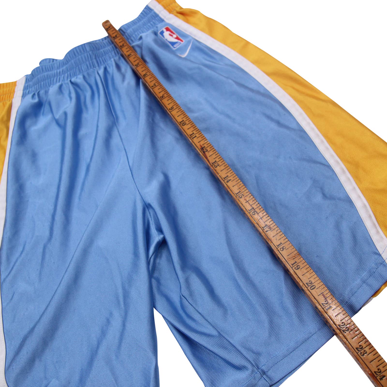 adidas Denver Nuggets Swingman Shorts in Yellow for Men