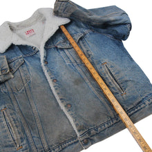 Load image into Gallery viewer, Vintage Levis Distressed Sherpa Jacket - XL