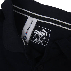 Puma x BMW M Mortorsports Spellout Polo Shirt - S