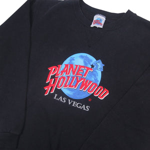 Vintage Planet Hollywood Las Vegas Embroidered Sweatshirt - M